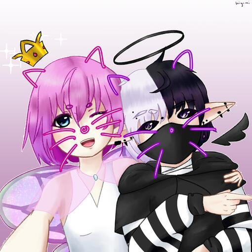 Full Colour Half Body // 2 Characters