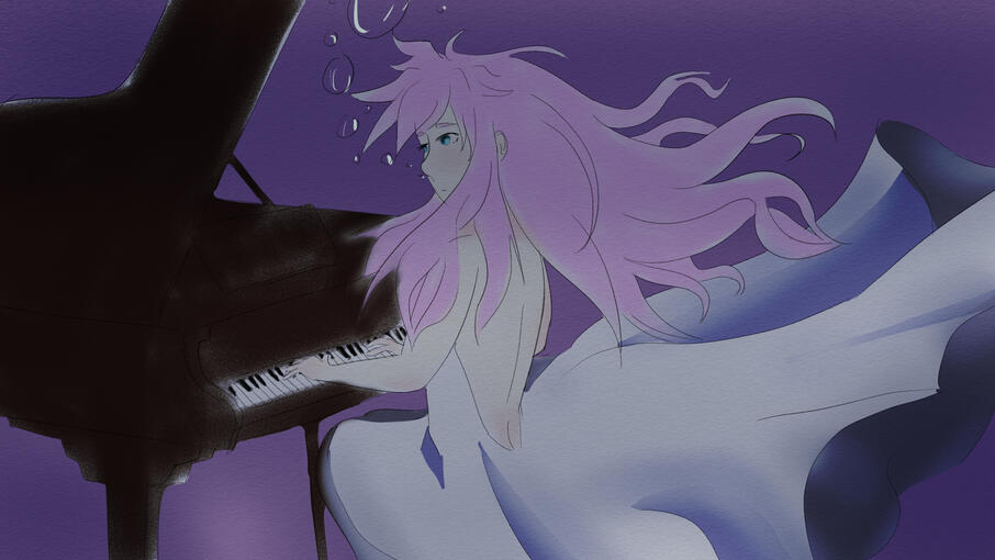 Half Body w/ Simple Background